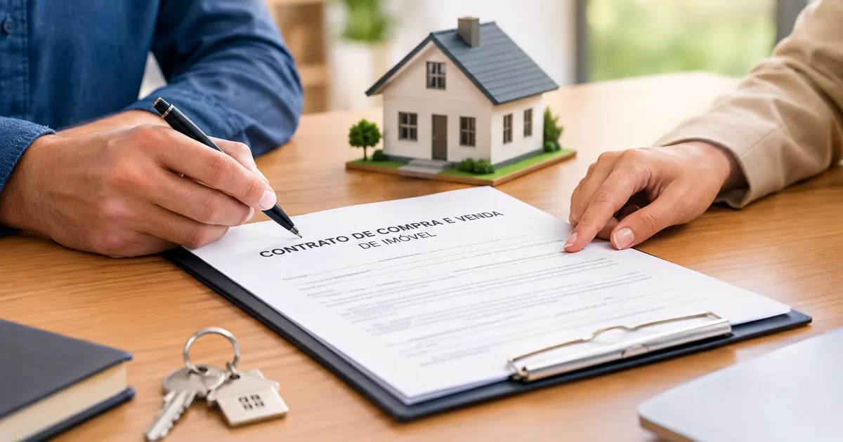 Contrato de compra e venda de imóvel entre particulares