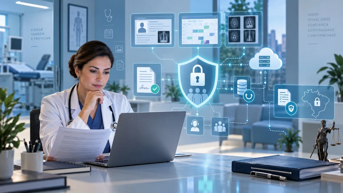 Contrato com software médico. O que a clínica precisa verificar para proteger os dados dos pacientes?